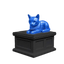 Resting Cat Vault Pet Urn