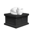 Curled Cat Vault Pet Urn