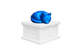 Curled Cat Vault Pet Urn
