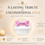 white Vault pink Bone custom Pet Urn