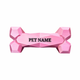 Pink Dog Bone Pet Urn