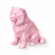 Pink Chow Chow Pet Urn