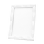 white portrait picture frame