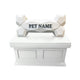 white Vault White Bone Pet Urn