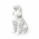 White Cocker Spaniel Pet Urn