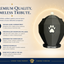 Pet Capsule - Paw Emblem Pet Urn