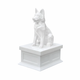 white vault white german shepherd pet urn