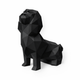 Black Shih Tzu Pet Urn