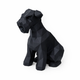 Black Schnauzer Pet Urn