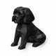 Black Maltese Pet Urn