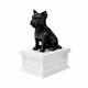 white vault black Yorkshire Terrier pet urn