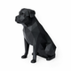 Black Rottweiler Pet Urn
