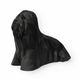 Black Lhasa Apso Pet Urn