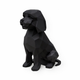 Black Mini-Golden Doodle Pet Urn