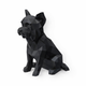 Black Yorkshire Terrier Pet Urn