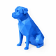 Blue Rottweiler Pet Urn