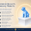 white vault blue Schnauzer custom pet urn