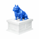 Black Vault blue American Bulldog Pet Urn