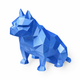 Blue American Bulldog Pet Urn