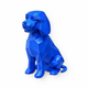 Blue Mini-Golden Doodle Custom Pet Urn