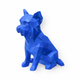 Blue Yorkshire Terrier Pet Urn