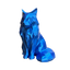 blue Maine Coon Cat Pet Capsule Urn