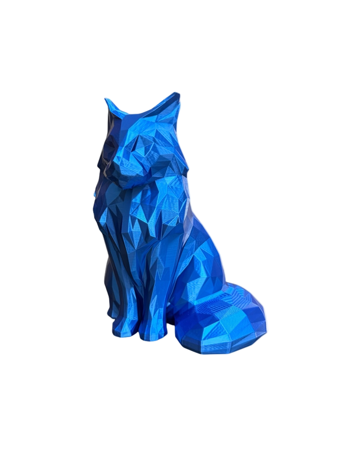 blue Maine Coon Cat Pet Capsule Urn