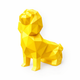 Gold Shih Tzu Pet Urn