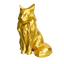 gold Maine Coon Cat Pet Capsule Urn