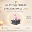 black vault pink beagle custom pet urn