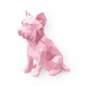 Pink Yorkshire Terrier Pet Urn