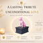 black vault pink bull terrier custom pet urn