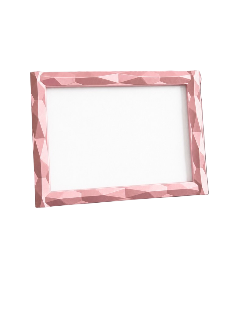 pink landscape picture frame