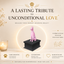 black vault pink doberman custom pet urn
