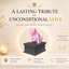 black vault pink english bulldog custom pet urn