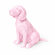 Pink Beagle Pet Urn