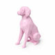 Pink Brittany Spaniel Pet Urn