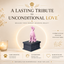 black vault pink english setter custom pet urn