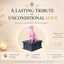 black Vault pink Belgian Malinois custom Pet Urn