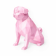 Pink Pug Pet Urn