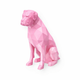 Pink Boxer Pet Urn