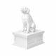 white vault white golden retriever pet urn