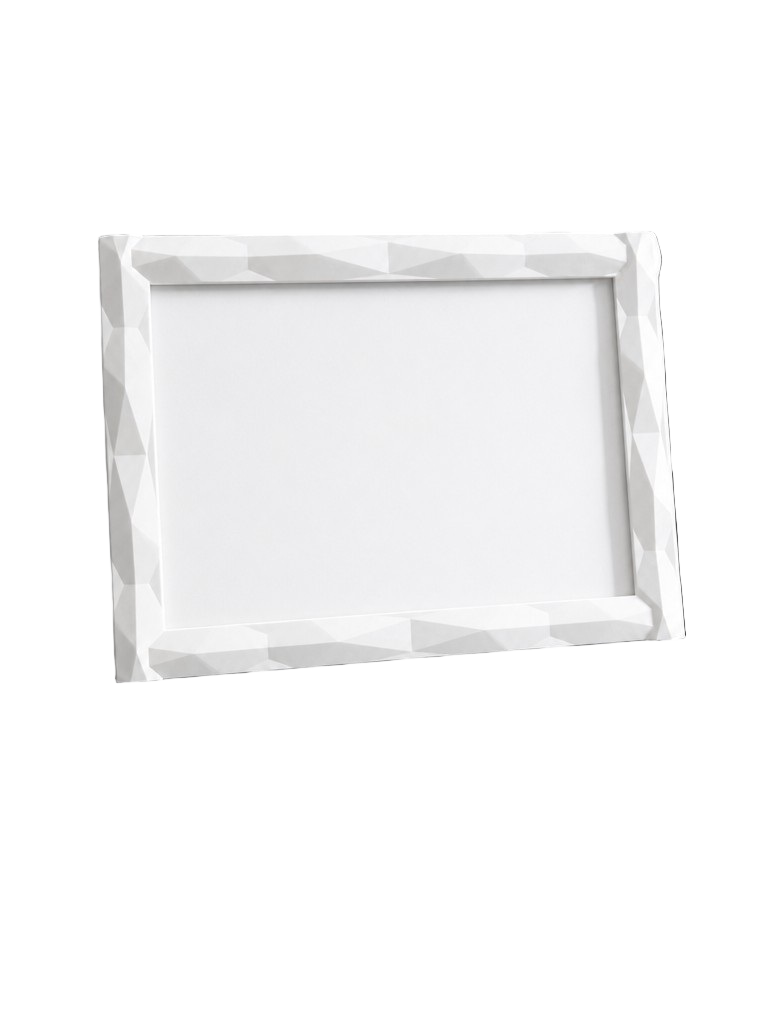white landscape picture frame