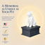 black vault white french bulldog custom pet urn