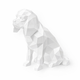 White Cavalier King Charles Spaniel Pet Urn