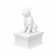 white vault white french bulldog pet urn