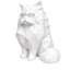 White Persian Cat Pet Capsule Urn