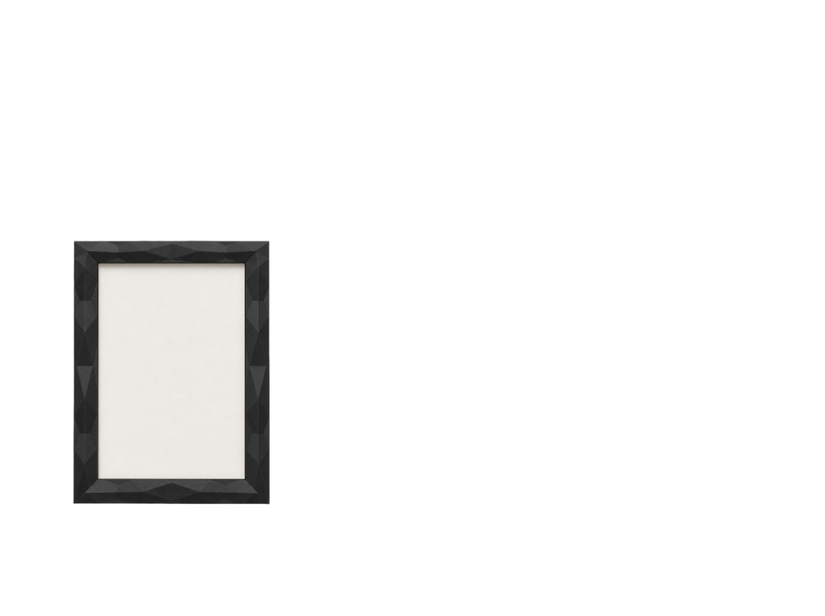 Memorial Picture Frame — Black